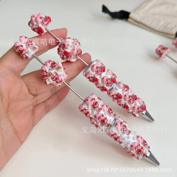 Wholesale Cute pink cartoon beads