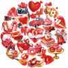Wholesale 56pcs Romantic Qixi Valentine's Day Stickers