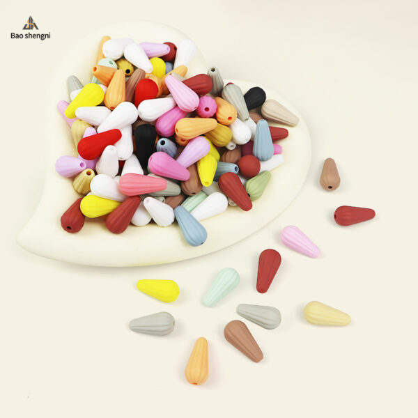 O1CN01LqVEj41RqhXuHdvjZ_2869292163-0-cib Wholesale 10PCS 22mm Monochrome DIY Accessories Silicone Beads