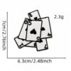 Wholesale Cartoon playing card embroidered patch