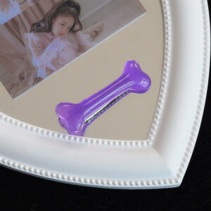 6# purple bone hairpin