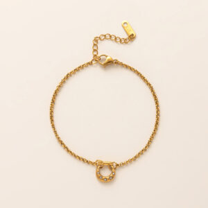 Horseshoe bracelet