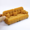O1CN01M12ykW24hn4Ko063K_2212776247423-0-cib Wholesale 1:12 Miniature Doll Sofa Flocked Cream Style Doll Aessories