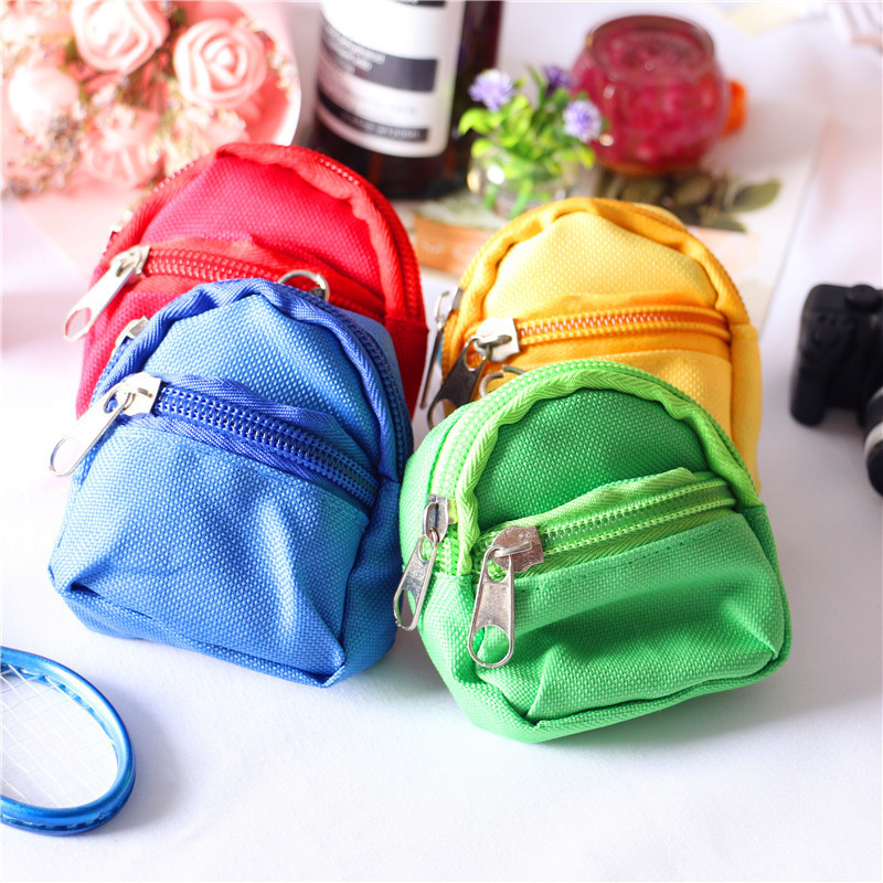 Wholesale 1: 6 Miniature Backpacks Doll Aessories