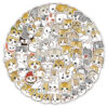 Wholesale 100 Cartoon Cute Kittens and Puppies Waterproof Vinyl Stickers