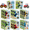Wholesale Cartoon Countryside Construction Vehicle Puzzle Stickers