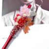 O1CN01MKohTa1U5To4Obcyj_2218273282466-0-cib Wholesale beaded pens Hand-woven ancient-style beaded flower pen red koi