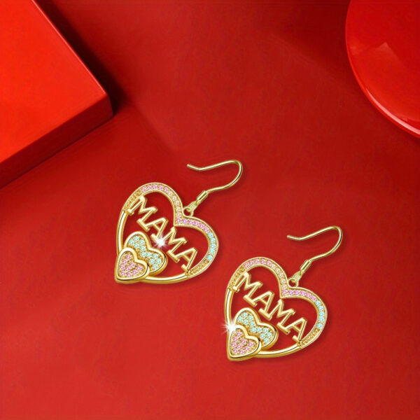 Wholesale Mother's Day Gift Earrings Exquisite Shiny All-match Luxury Earrings