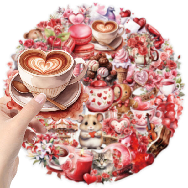 Wholesale 50pcs Valentine's Day Romantic Love Cartoon Confession