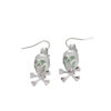 Wholesale Halloween skull luminous skull ghost earrings
