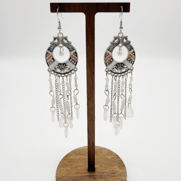 Wholesale Long tassel Bohemian earrings