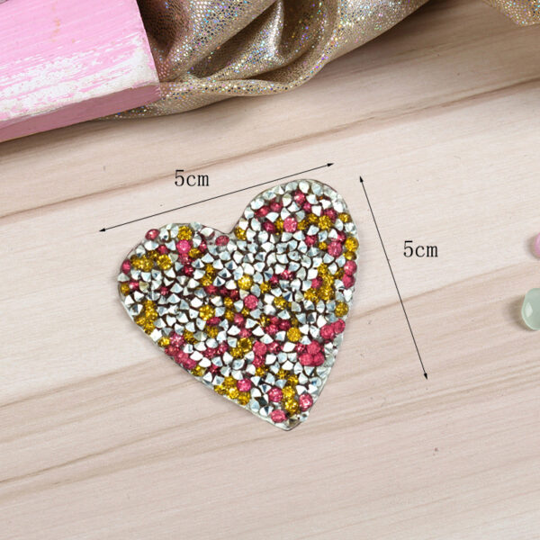 Wholesale Pink Love Water Diamond Embroidery DIY Patches