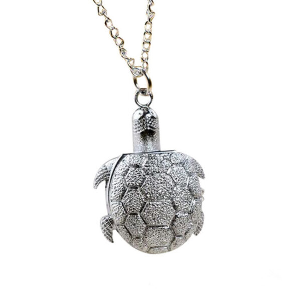 O1CN01MWjvyl1wkyZuJfm0W_2213334146347-0-cib Wholesale Flip quartz watch cute cartoon little turtle necklace hanging watch