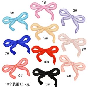Bow cloth patch set 10 pieces