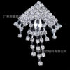 Wholesale Bow Water Diamond Crystal Chest DIY Patches