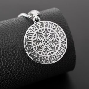 Ancient silver necklace 19