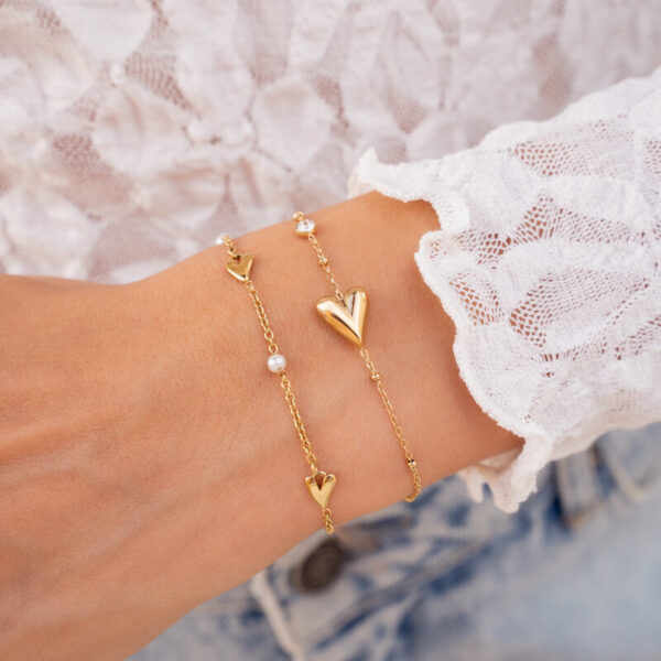 O1CN01McDJhw1X9Y4mH4BlO_2210559832881-0-cib Wholesale jewelry light luxury style love plating zircon gold plated adjustable bracelet batch