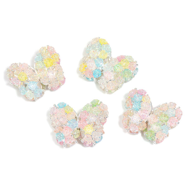 Wholesale heart beads fashion crown DIY chain beads