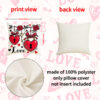 Wholesale Valentine's Day Set Pillowcase Arrangement Heart Bedside Cushion