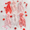 Wholesale Valentine's Day ribbons, sweet and loving lips, printed headband