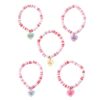 Wholesale Love Tagging Soft Pottery Bracelet Cute Resin Pendant Valentine's Day Bracelet