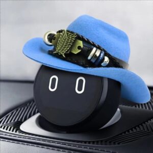 Blue cowboy hat vintage wings of freedom / L code