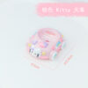 Wholesale Hand-made Diy Through-hole Beaded Mobile Phone Chain Sliding Hand-painted Big Car Beaded Pen Aessories