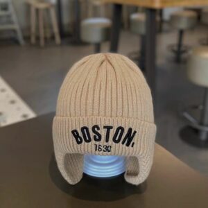 Ear protection bos plus velvet—khaki color