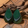 O1CN01MrFJis1qyMNRQyFbU_2206372095564-0-cib Wholesale Multi-layer Water drop Leaf Earrings PU Leather