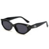 Wholesale UV resistant cat eye small frame sunglasses