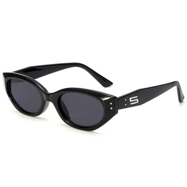 Wholesale UV resistant cat eye small frame sunglasses