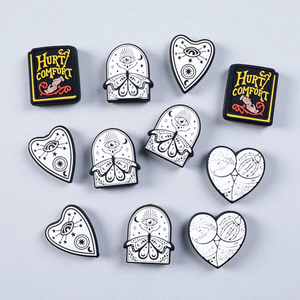 O1CN01MvTTiP1CRJRqcyxuB_2217794230077-0-cib Wholesale 20pcs Gothic Theme Silicone Beads