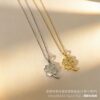 O1CN01MwEQwj1Ck5qVBpn7w_2221262130118-0-cib Wholesale Sier Clover Zircon Necklace