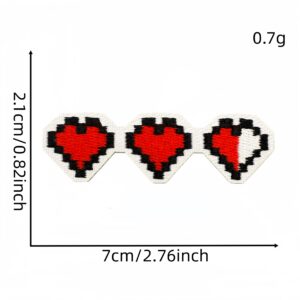Red series cloth patch 8 #