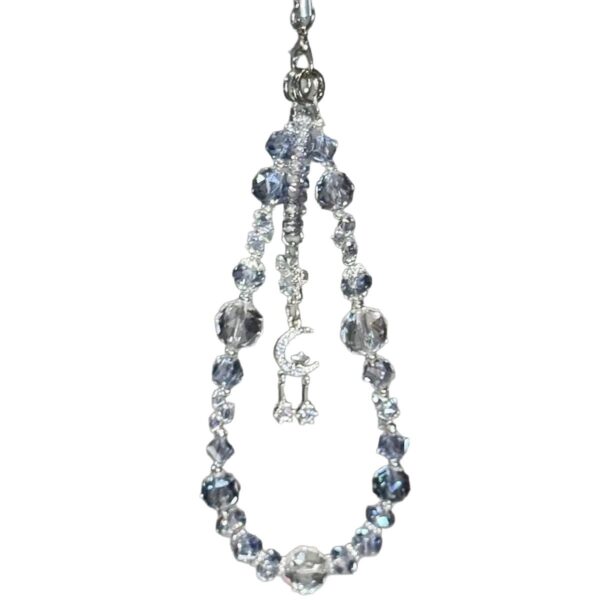 Wholesale Star and Moon Beaded Phone Chain Keychain