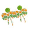 Wholesale St. Patrick's Day Clover Hat Butterfly Acrylic Earrings