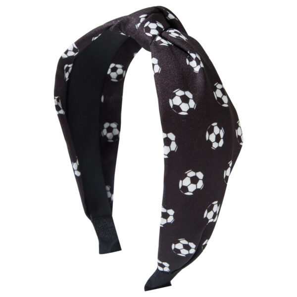Wholesale Sports style colorful football printed wide edge headband