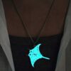 Wholesale Ocean Style Luminous Devil Fish Necklace