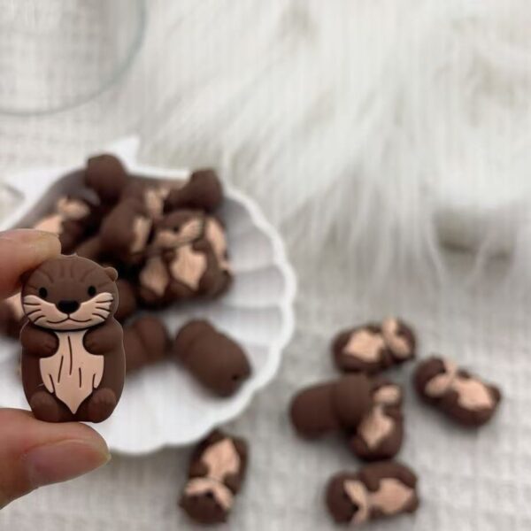 Wholesale 10pcs Cute Cartoon Focal Beads