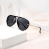 Wholesale riding men's and women's fashion large frame toad glasses trend vintage sunglasses