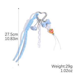 K2508-30 blue rope + strawberry