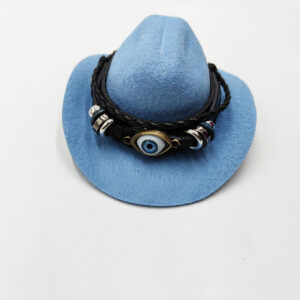 Blue cowboy hat eyes / L code