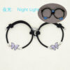 O1CN01NFnKwC1TBbNShpfGG_2200812712344-0-cib Wholesale Cole Bracelet Luminous Butterfly Alloy Love Magnetic Luminous Handmade