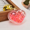 O1CN01NIA1sv1JM0EuhywJv_2200601031013-0-cib Wholesale Acrylic Luminous Bubble Bead Heart Keychain