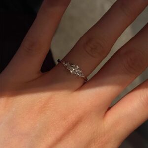 O1CN01NJ4mLe1mGA3QHXiD6_2215649434926-0-cib Wholesale Daughter Gold Flash Zircon Ring Light Luxury Ring