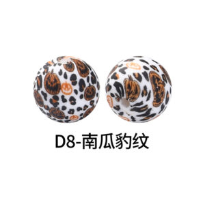 D8-Pumpkin Leopard Print