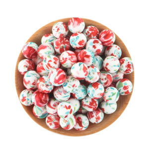 54-& 307 Red Peony / 15mm