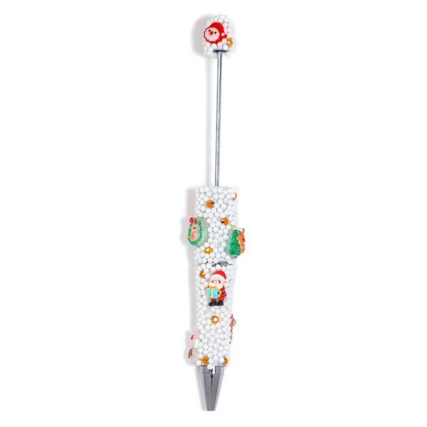 O1CN01NRmMYK27RFdaoCozk_2220917247793-0-cib Wholesale Christmas Colorful Snowman Beadable Pens
