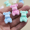 Wholesale Mixed Color Bear Acrylic Beads