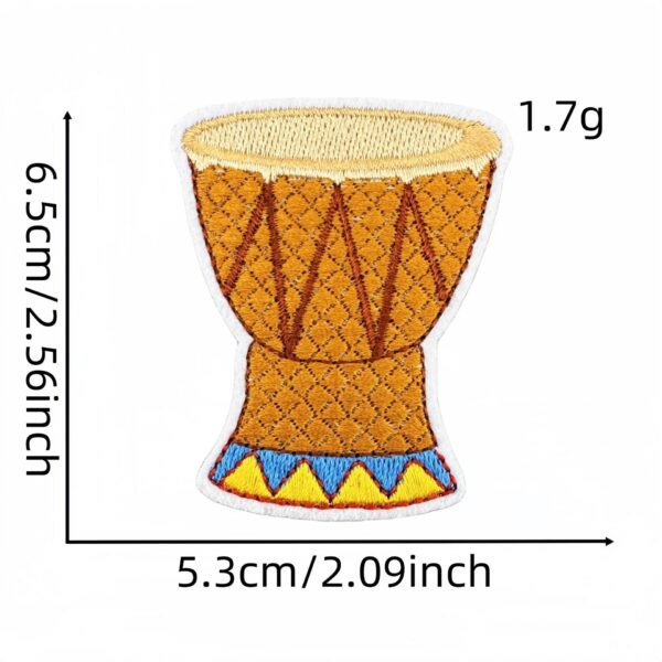 Wholesale Guitar Beach Rainforest Summer Style Embroidery DIY Patches